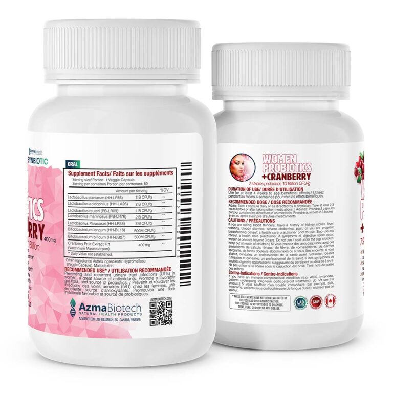 Women Probiotic Cranberry Azmabiotech 8179